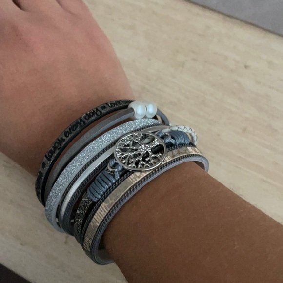 Jewelry - Tree of Life Leather Bracelet
